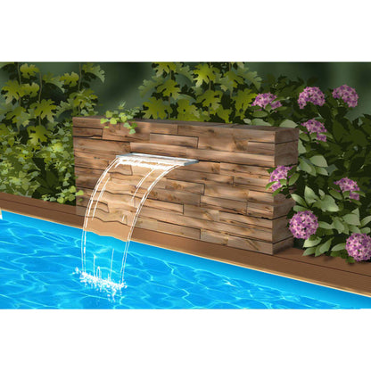 Ubbink Waterval Niagara LED 30 cm transparant 7504608