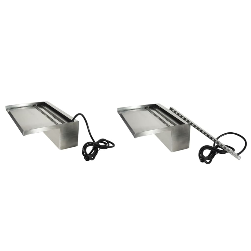 Ubbink Waterval Niagara LED 30 cm zilverkleurig 1312124