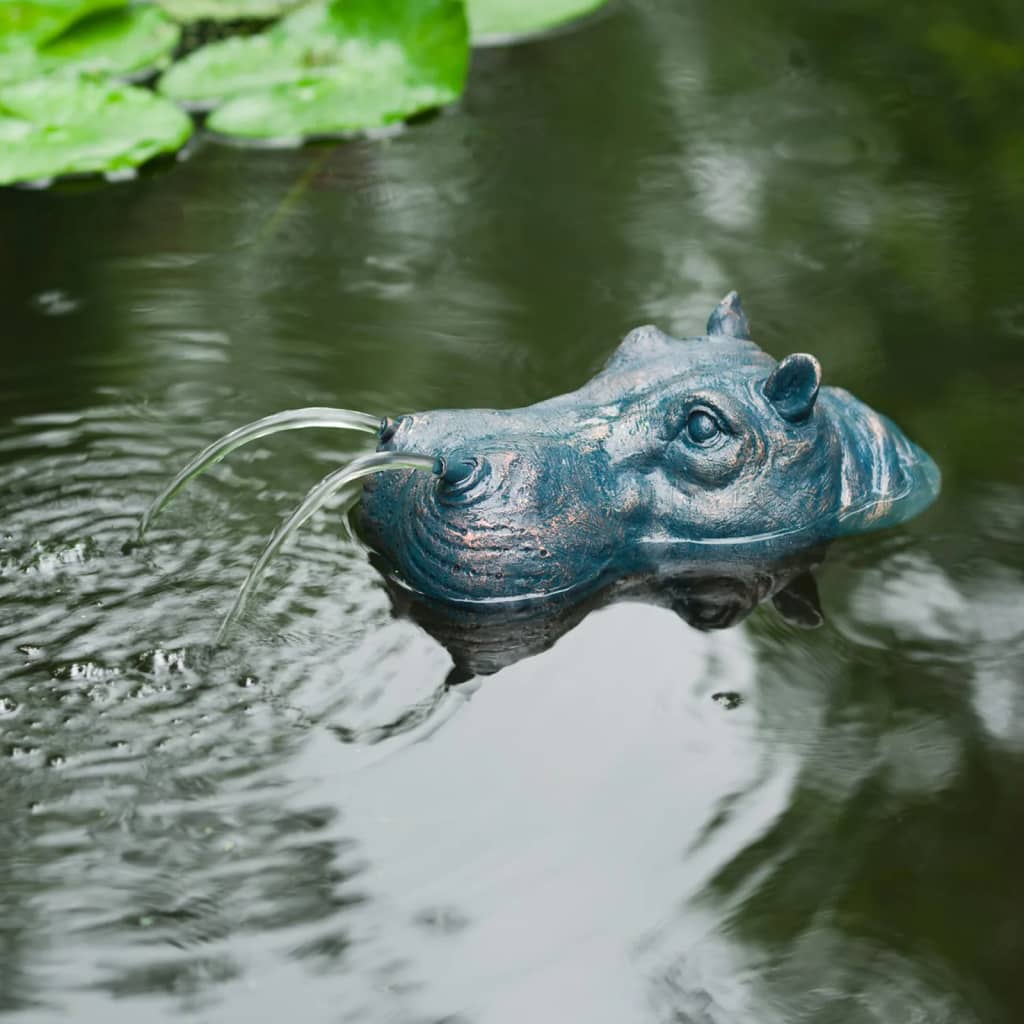 Ubbink Tuinfontein drijvend nijlpaard