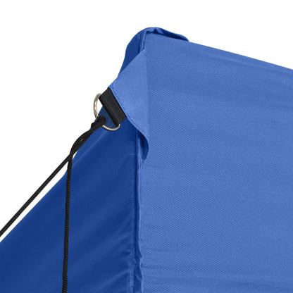 Vouwtent met 3 wanden 3x4,5 m blauw