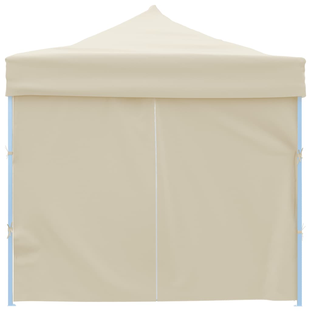 Vouwtent pop-up met 8 zijwanden 3x9 m crème