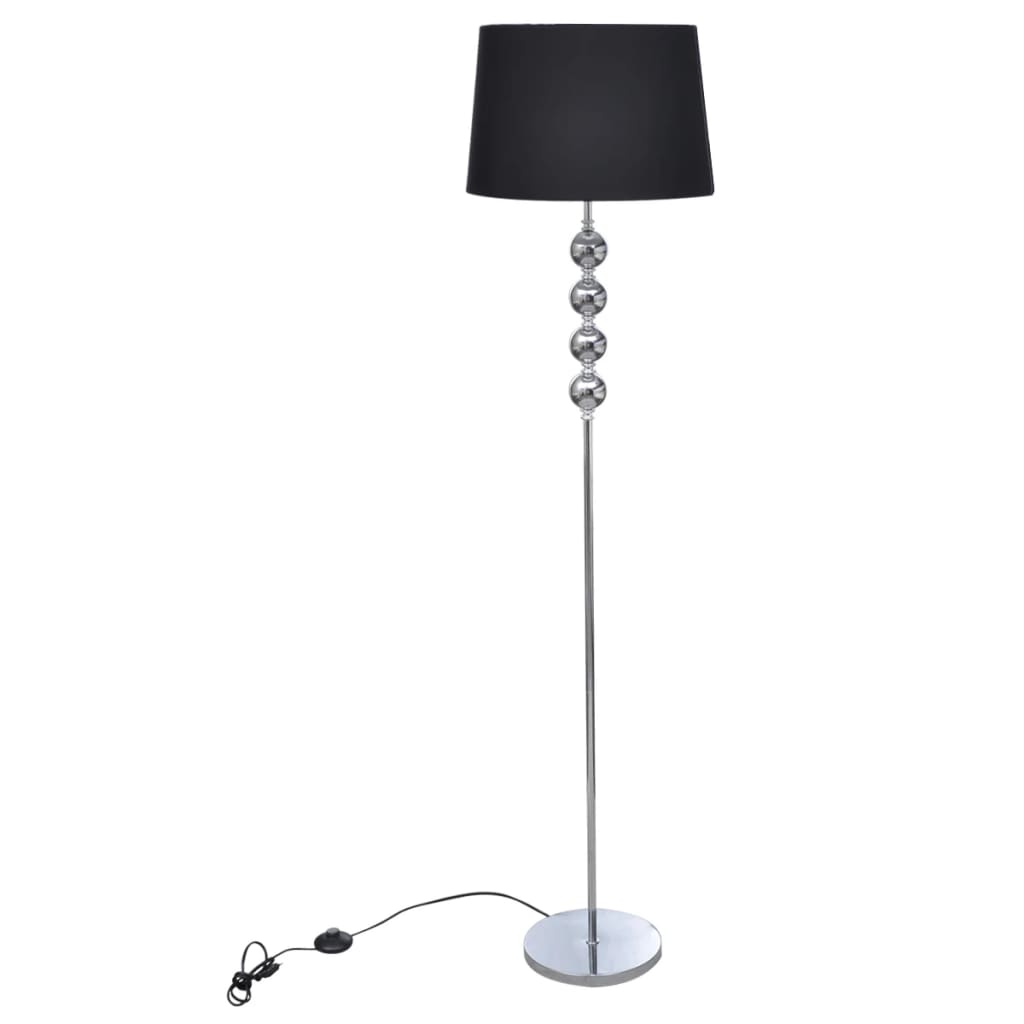 Vloerlamp Eleganza zwart