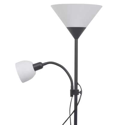 Vloerlamp zwart