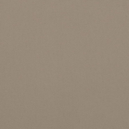 Tuinstoelkussens lage rug 4 st 100x50x3 cm oxford stof taupe