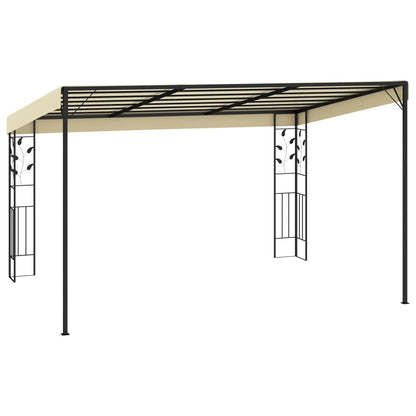 Wandprieel 4x3x2,5 m crème