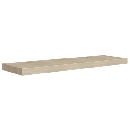 Wandschappen zwevend 4 st 90x23,5x3,8 cm MDF eikenkleurig