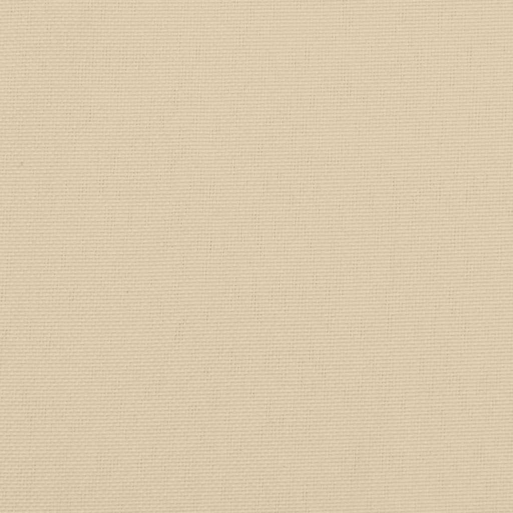 Tuinstoelkussens 6 st 50x50x3 cm oxford stof beige