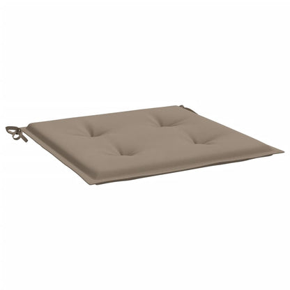 Tuinstoelkussens 4 st 50x50x3 cm oxford stof taupe