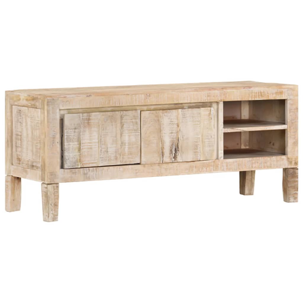 Tv-meubel 110x35x46 cm massief mangohout