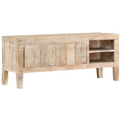 Tv-meubel 110x35x46 cm massief mangohout