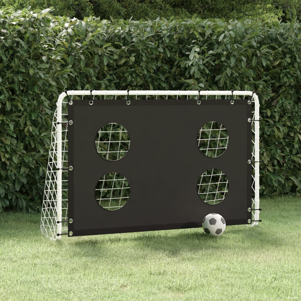 Voetbaldoeltrainingsdoel 184x61x122 cm staal