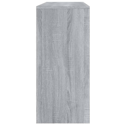 Wandtafel 100x35x76,5 cm bewerkt hout grijs sonoma eikenkleurig