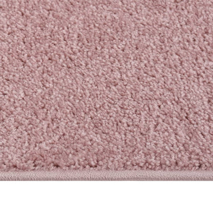 Vloerkleed kortpolig 240x340 cm roze