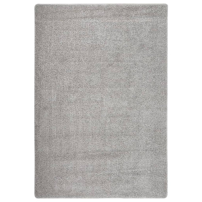 Vloerkleed shaggy anti-slip 120x170 cm lichtgrijs