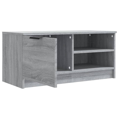 Tv-meubelen 2 st 80x35x36,5 cm bewerkt hout grijs sonoma eiken