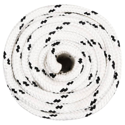 Werktouw 20 mm 25 m polyester wit