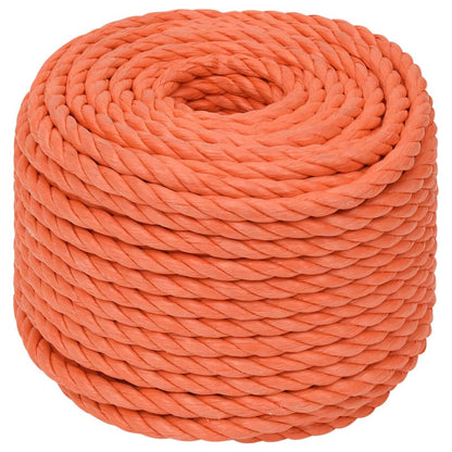 Werktouw 16 mm 50 m polypropeen oranje