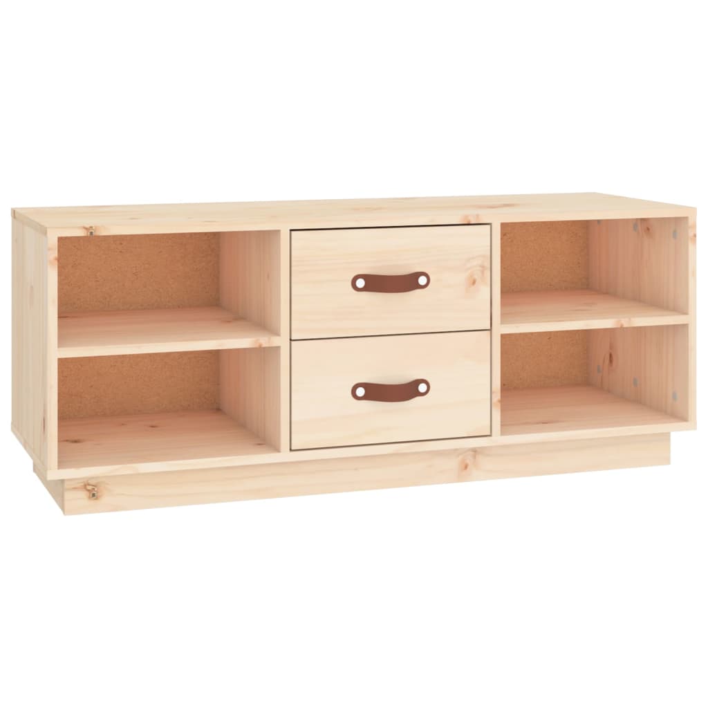 Tv-meubel 100x34x40 cm massief grenenhout