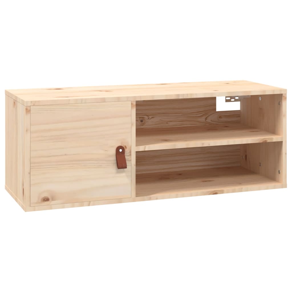 Wandkast 80x30x30 cm massief grenenhout