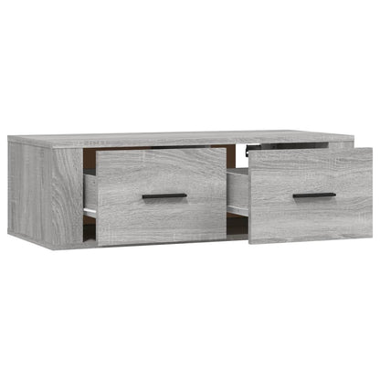 Tv-hangmeubel 80x36x25 cm bewerkt hout grijs sonoma eikenkleur