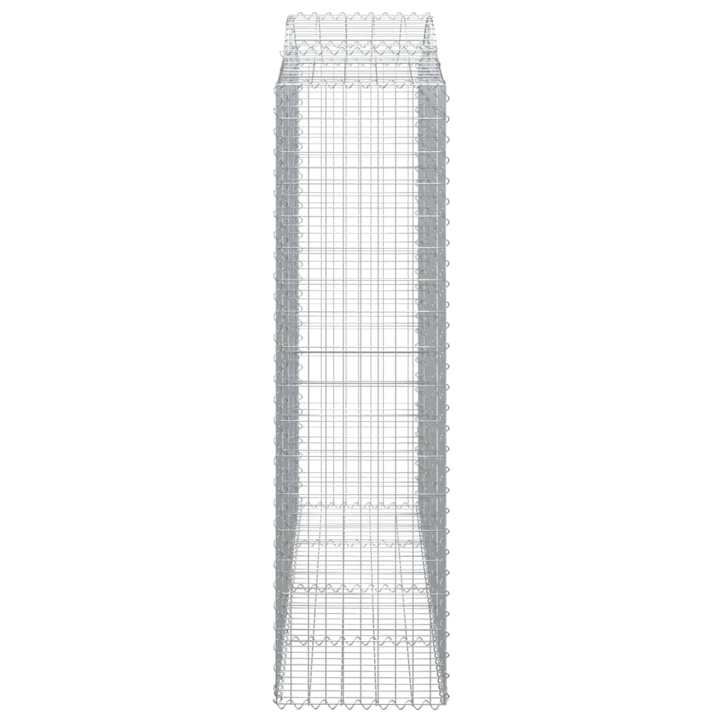 Schanskorven 7 st gewelfd 200x50x180/200 cm ijzer