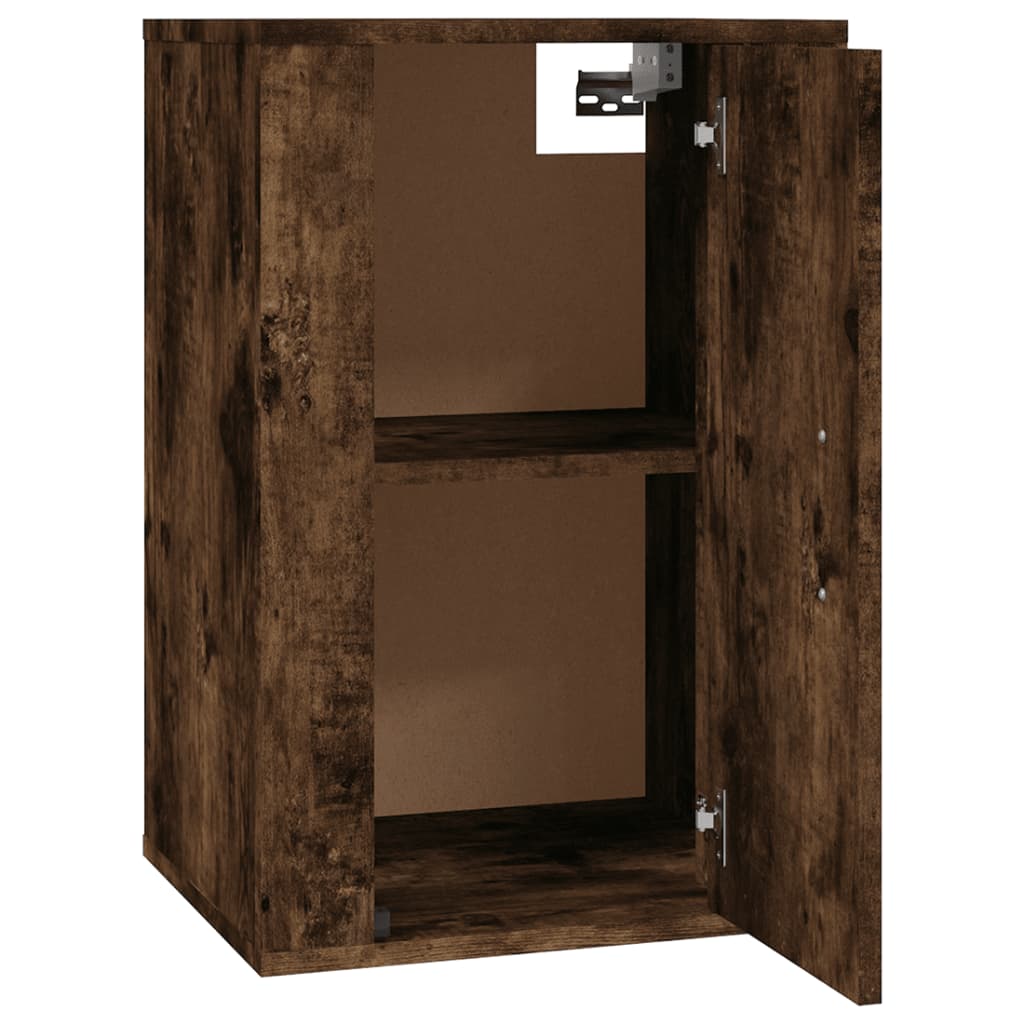 Tv-wandmeubel 40x34,5x60 cm gerookt eikenkleurig