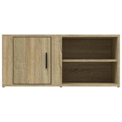 Tv-meubels 2 st 80x31,5x36 cm bewerkt hout sonoma eikenkleurig