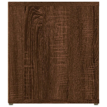 Tv-meubels 2 st 80x31,5x36 cm bewerkt hout bruin eikenkleur