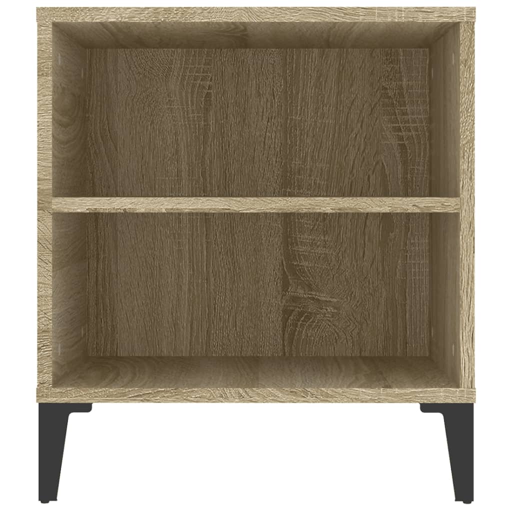 Tv-meubel 102x44,5x50 cm bewerkt hout sonoma eikenkleurig