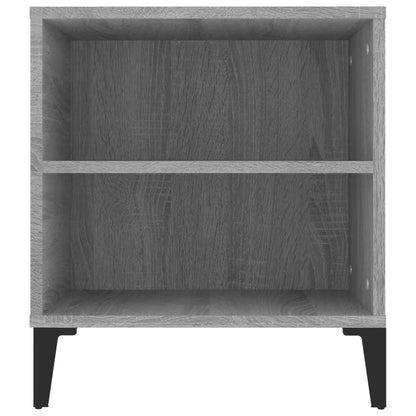 Tv-meubel 102x44,5x50 cm bewerkt hout grijs sonoma eikenkleurig