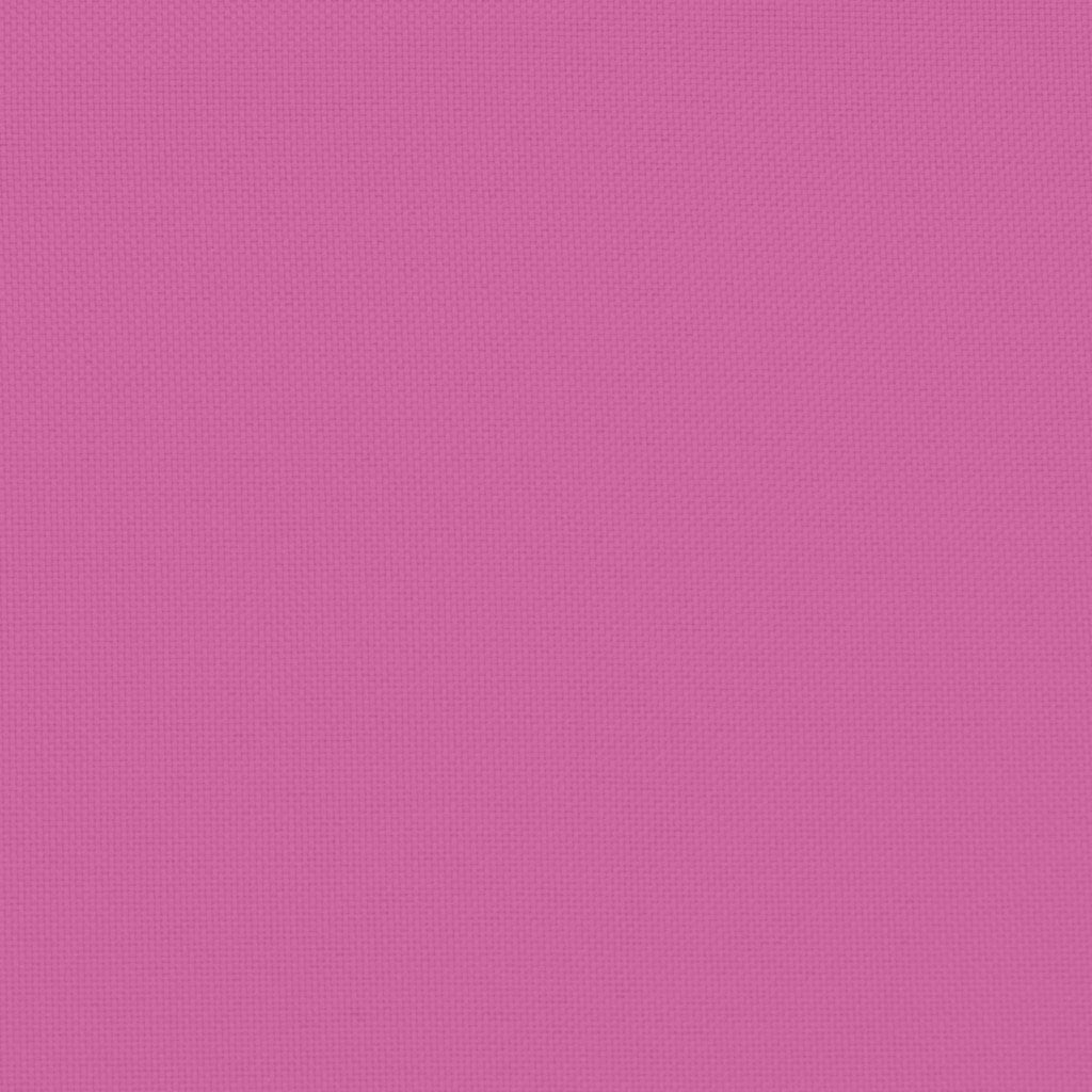 Tuinstoelkussens 4 st 50x50x3 cm stof roze