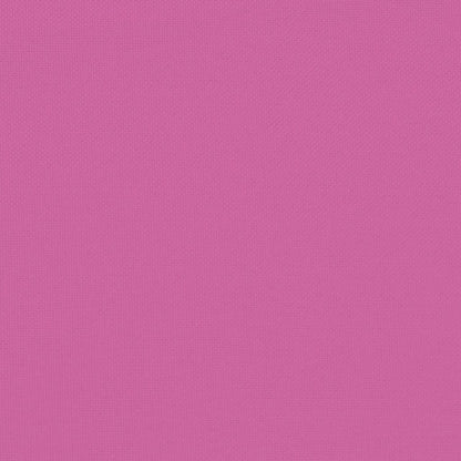 Tuinstoelkussens 6 st 50x50x3 cm stof roze