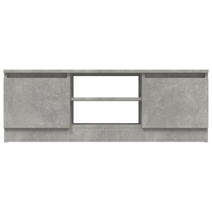 Tv-meubel met deur 102x30x36 cm betongrijs