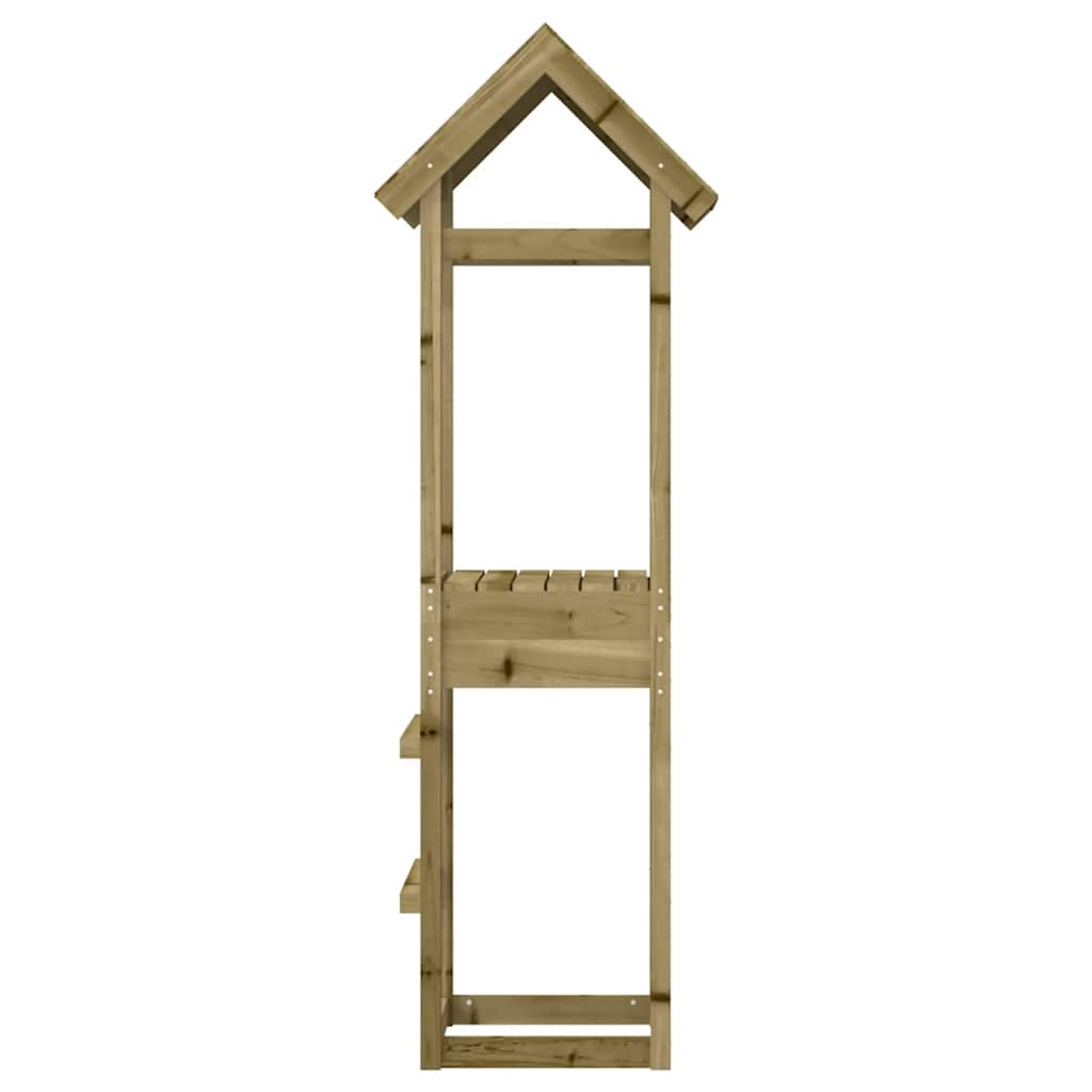 vidaXL Speeltoren 53x46,5x194 cm geïmpregneerd grenenhout