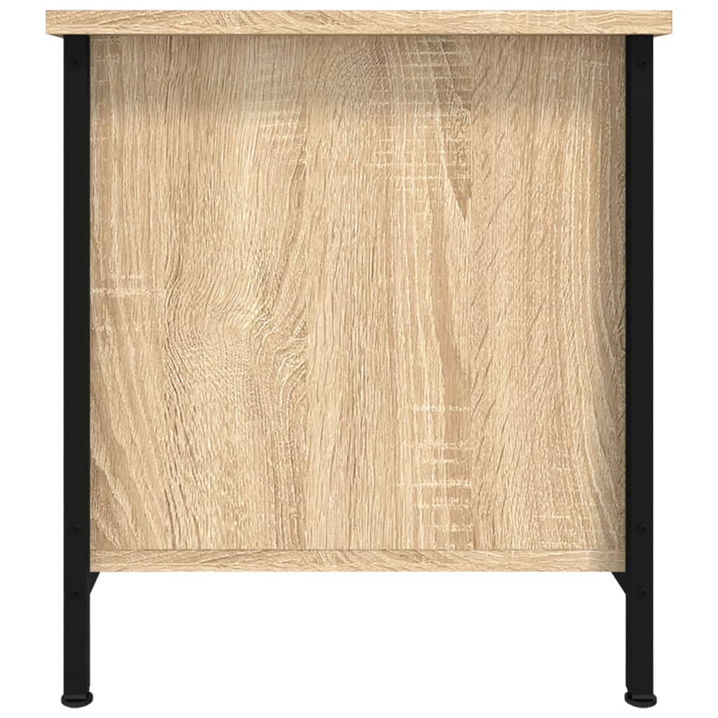 Tv-meubel 100x40x45 cm bewerkt hout sonoma eikenkleurig