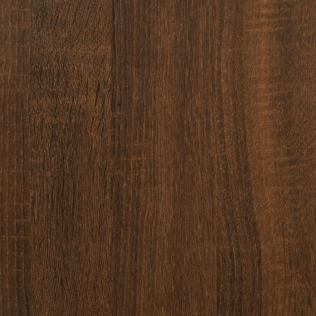 Tv-meubel 93x35,5x45 cm bewerkt hout bruin eikenkleur