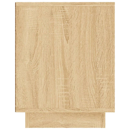 Tv-meubel 80x35x45 cm bewerkt hout sonoma eikenkleurig