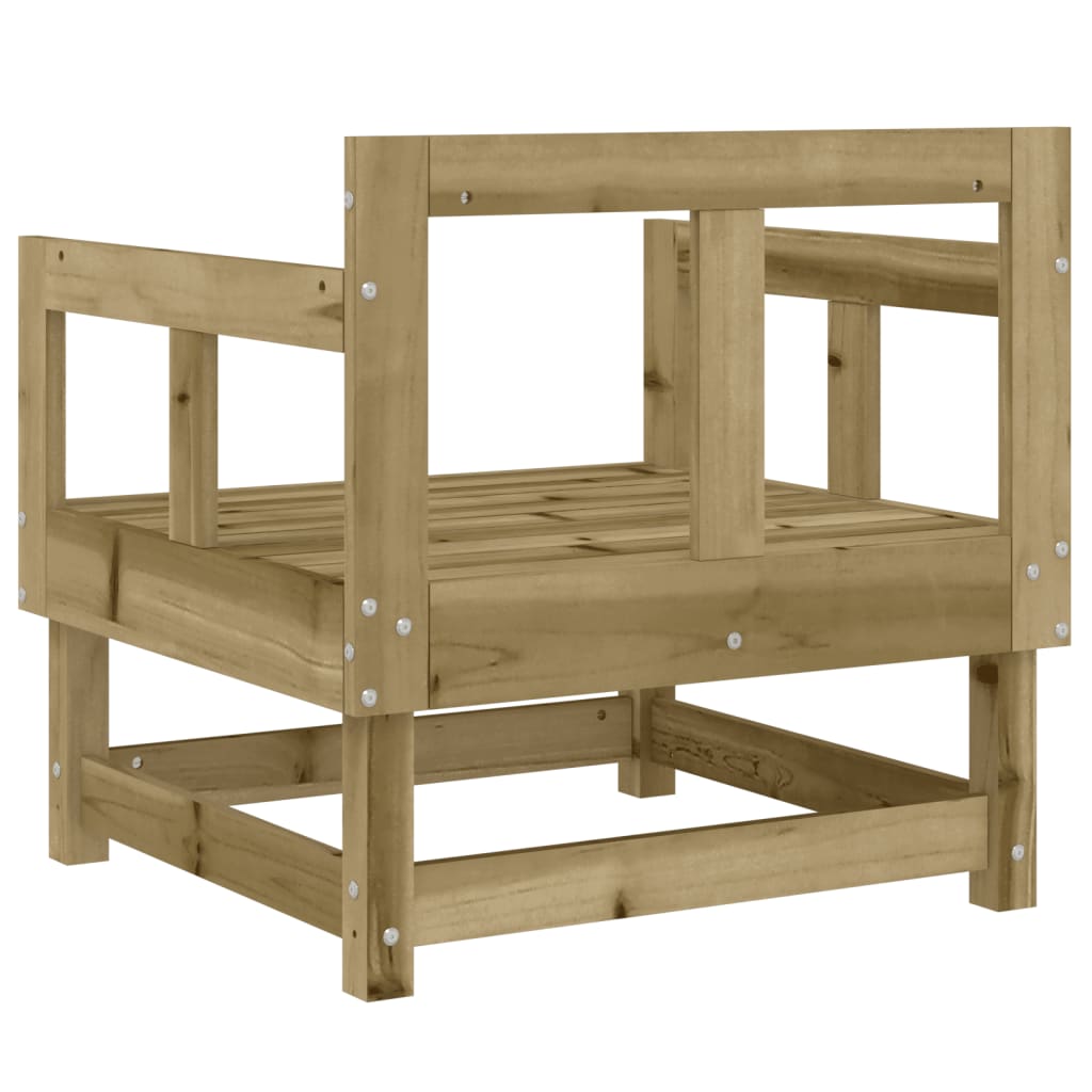 Tuinstoelen 2 st geïmpregneerd hout