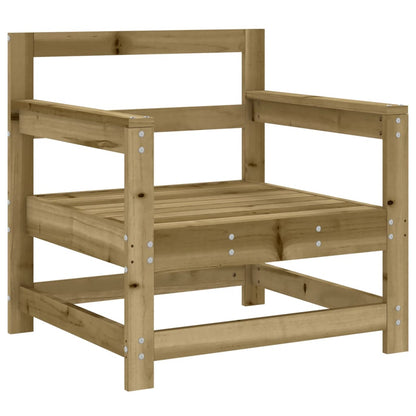 Tuinstoelen 2 st geïmpregneerd hout