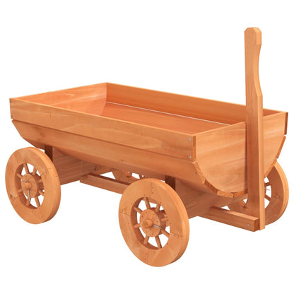 Wagen decoratief 70x43x54 cm massief vurenhout