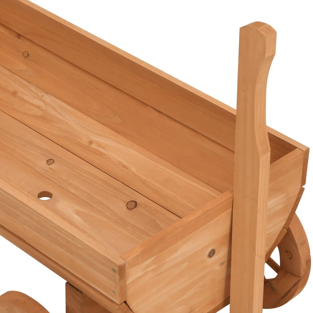 Wagen decoratief 70x43x54 cm massief vurenhout