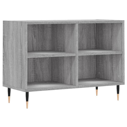 Tv-meubel 69,5x30x50 cm bewerkt hout grijs sonoma eikenkleurig