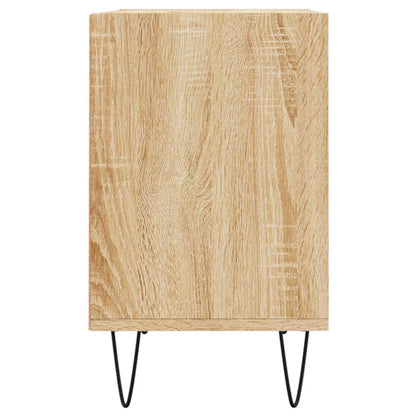 Tv-meubel 69,5x30x50 cm bewerkt hout sonoma eikenkleurig