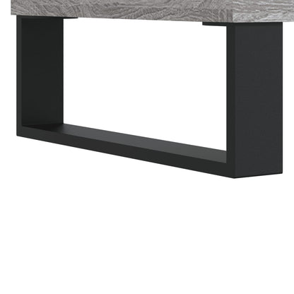 Tv-meubel 69,5x30x50 cm bewerkt hout grijs sonoma eikenkleurig