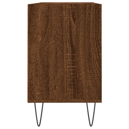 Tv-meubel 103,5x30x50 cm bewerkt hout bruin eikenkleur