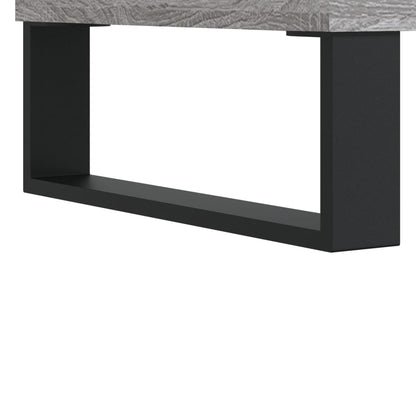 Tv-meubel 103,5x30x50 cm bewerkt hout grijs sonoma eikenkleurig