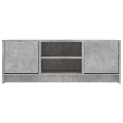 Tv-meubel 102x30x37,5 cm bewerkt hout betongrijs