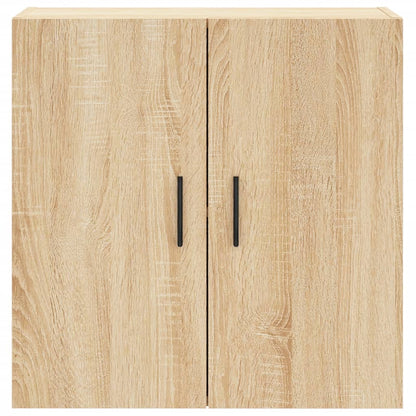 Wandkast 60x31x60 cm bewerkt hout sonoma eikenkleurig