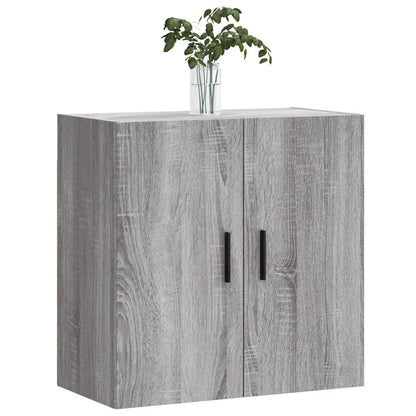 Wandkast 60x31x60 cm bewerkt hout grijs sonoma eikenkleurig