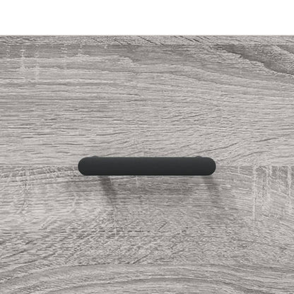 Wandkast 60x36,5x35 cm bewerkt hout grijs sonoma eikenkleurig